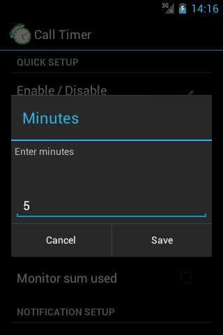 Terminate Call to a Specific Contact Automatically After x Minutes – Android