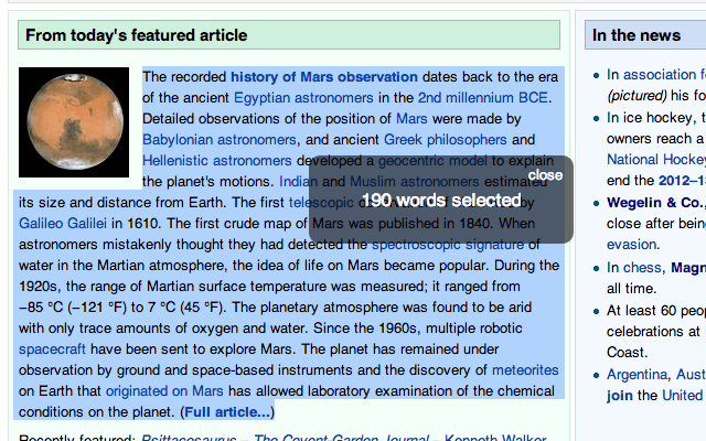 Two Google Chrome Word Count Extensions For Bloggers